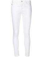 Ag Jeans Super Skinny Cropped Jeans - White