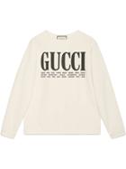 Gucci Gucci Cities Cotton Sweatshirt - Neutrals