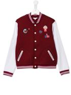 Little Marc Jacobs Varsity Bomber Jacket, Girl's, Size: 14 Yrs, Red
