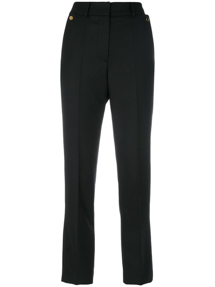 Petar Petrov Cropped Tailored Trousers - Black