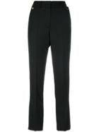 Petar Petrov Cropped Tailored Trousers - Black