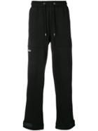 Han Kj0benhavn Logo Embroidered Track Pants - Black