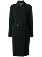 Etro Double-breasted Midi Coat - Black