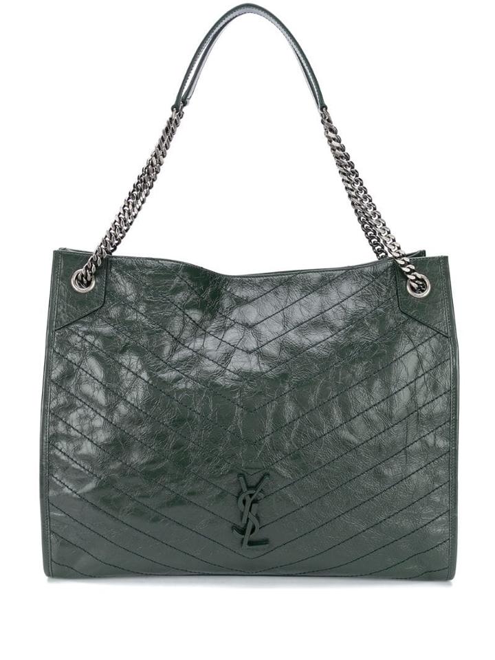 Saint Laurent Niki Tote Bag - Green
