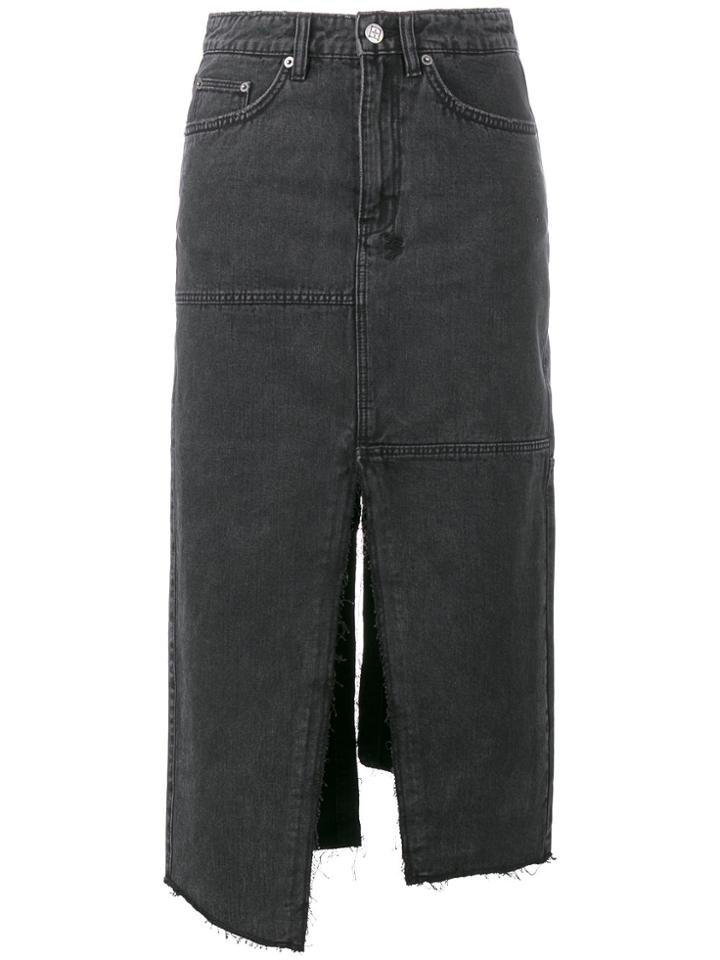 Ksubi Pip High-rise Asymmetric Skirt - Black