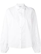 P.a.r.o.s.h. Long Sleeved Shirt - White