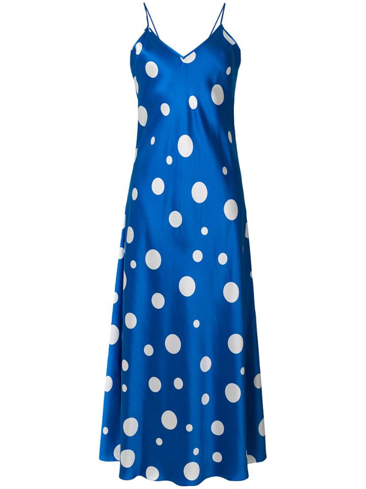 Racil Geiko Bubble Slip Dress - Blue