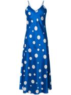 Racil Geiko Bubble Slip Dress - Blue