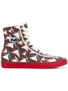 Marni High Top Sneakers - Multicolour