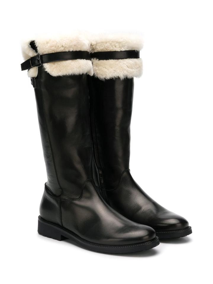 Gallucci Kids Teen Tall Boots - Black