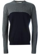 Marni Two Tone Jumper, Men's, Size: 46, Grey, Cashmere