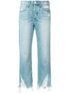 3x1 Cropped Pants - Blue