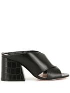 Schutz Summer Mestico Mules - Black