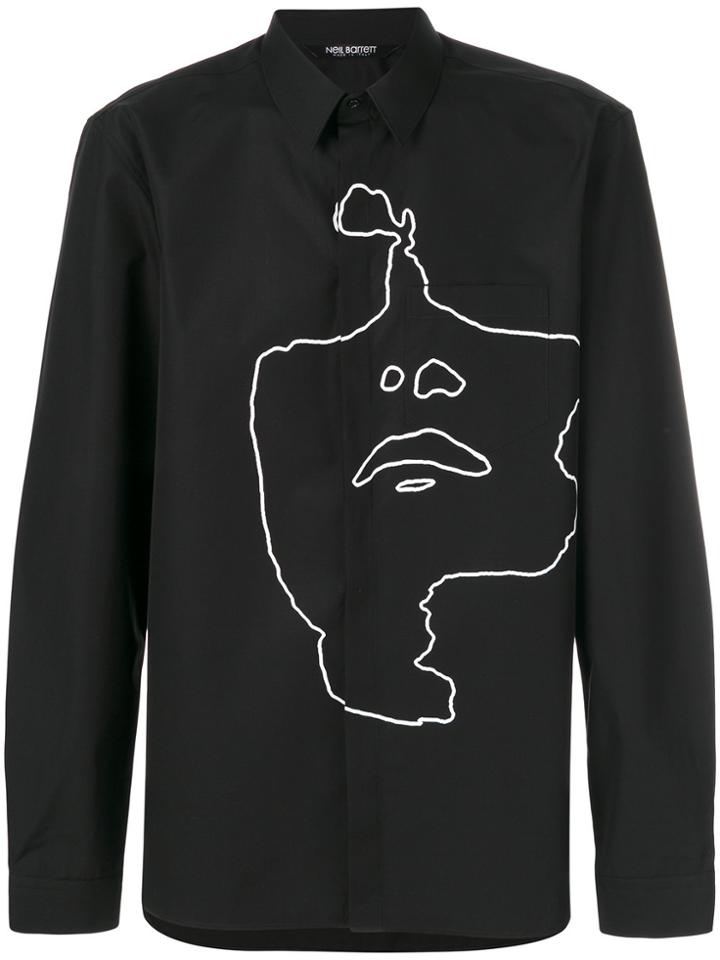 Neil Barrett Siouxsie Shirt - Black