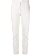 Eleventy Slim-fit Trousers - White