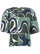 Alcaçuz Ferrari Printed Top - Green