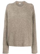 Toteme Boxy Fit Sweater - Neutrals