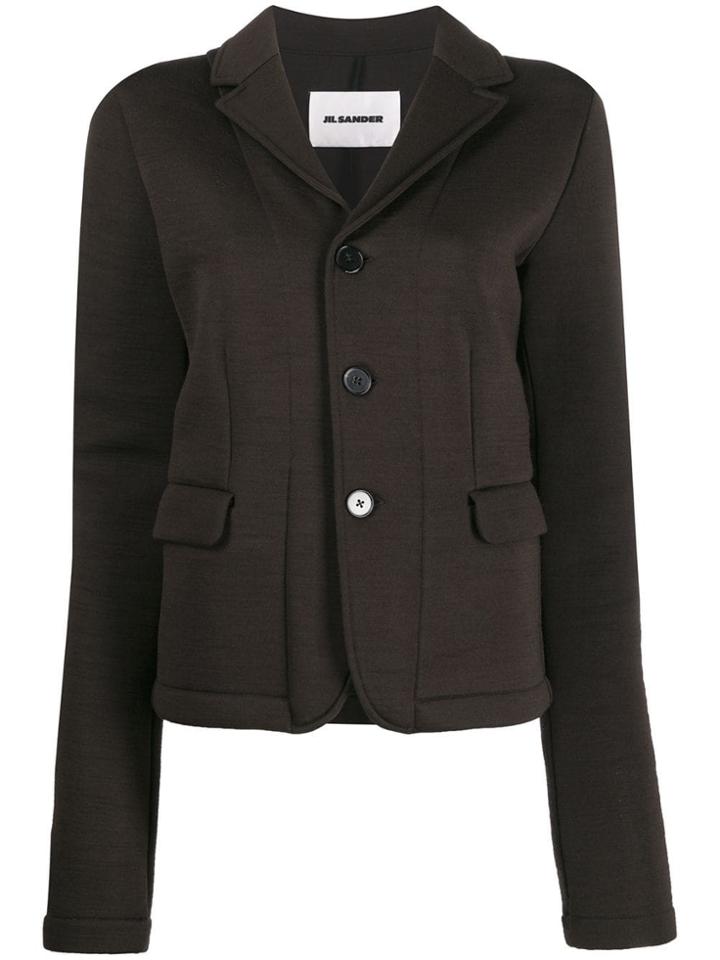 Jil Sander Fitted Blazer - Neutrals