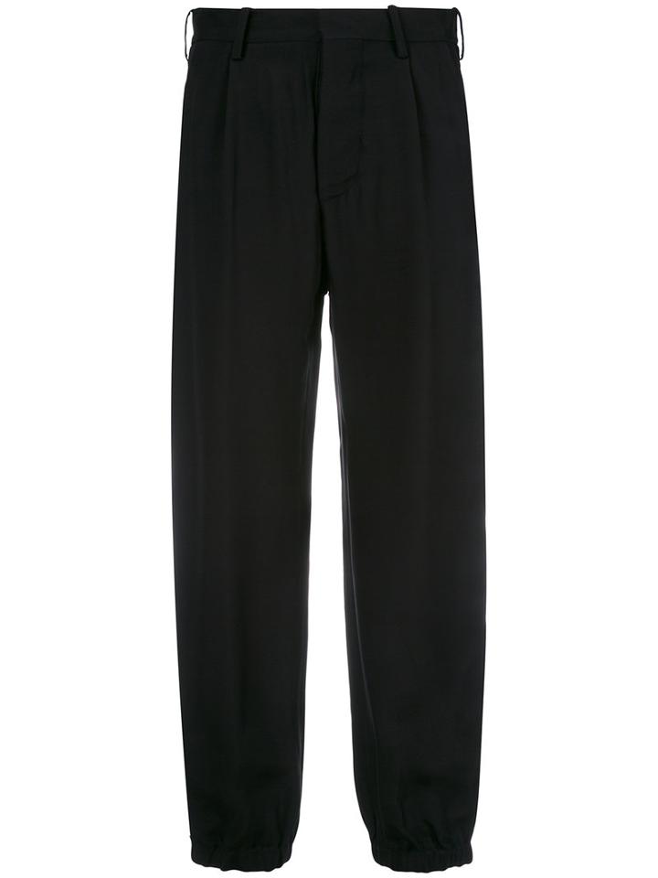 Marni - Cropped Trousers - Women - Viscose - 36, Women's, Black, Viscose
