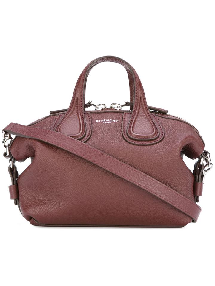 Givenchy Micro Nightingale Tote, Women's, Pink/purple, Calf Leather