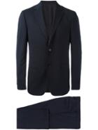 Z Zegna Two Piece Suit, Men's, Size: 52, Blue, Spandex/elastane/acetate/viscose/wool