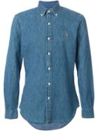 Polo Ralph Lauren Button Down Collar Shirt, Men's, Size: Small, Blue, Cotton