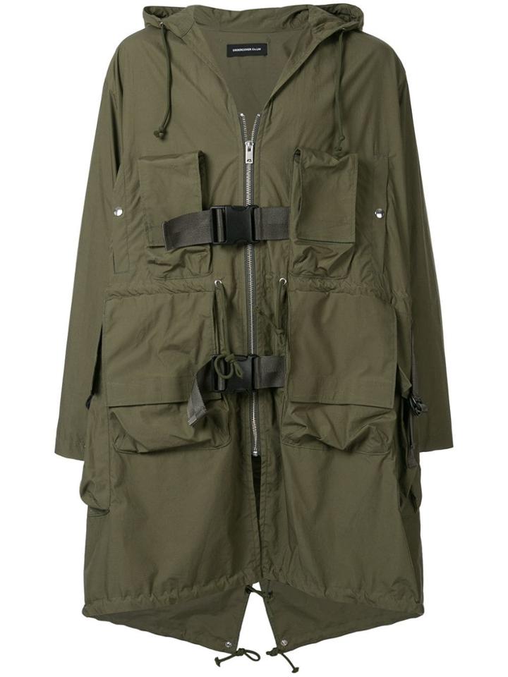 Undercover Hooded Raincoat - Green