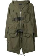 Undercover Hooded Raincoat - Green