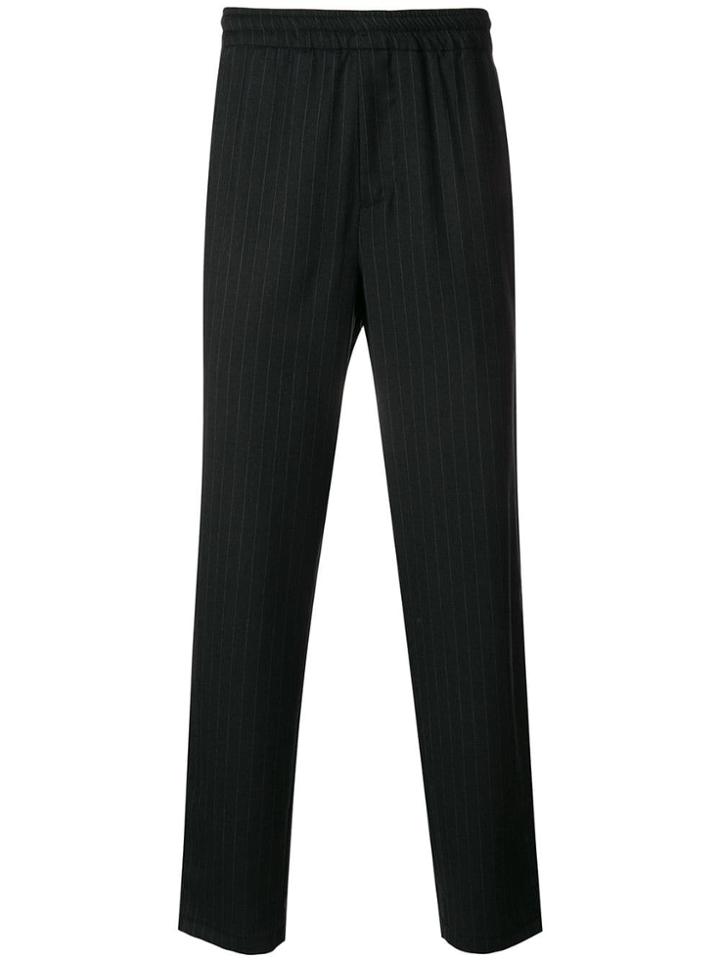 Paura Side Logo Track Trousers - Black