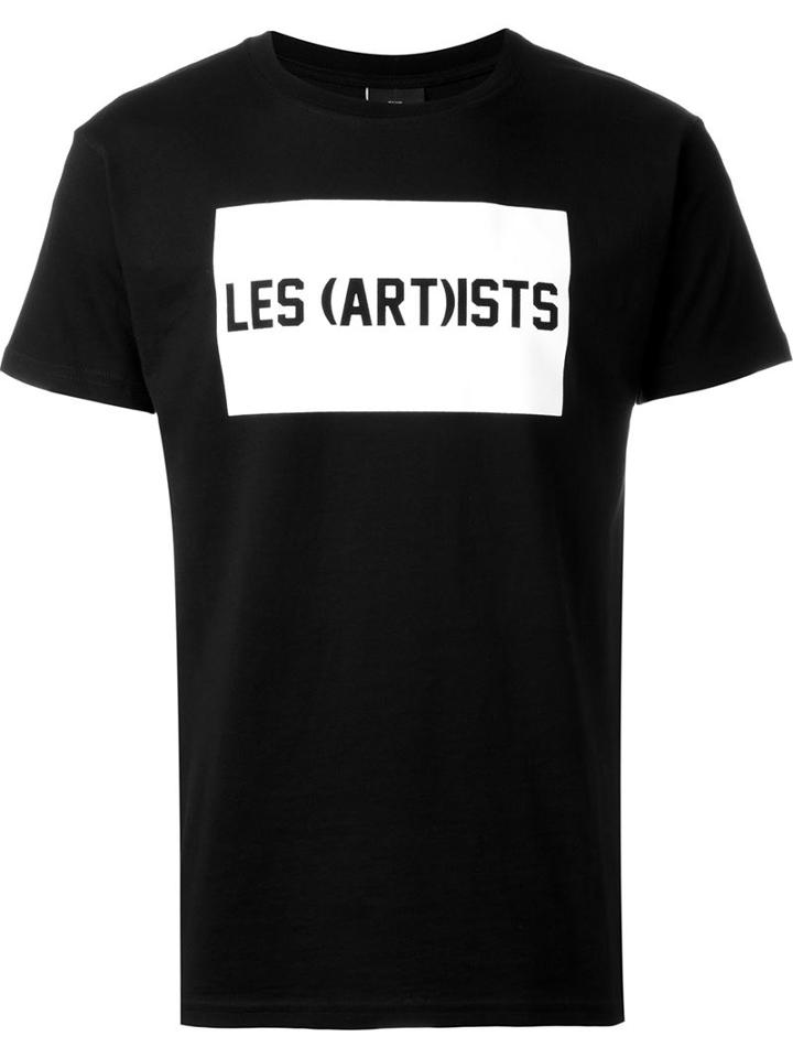 Les (art)ists Lettering Logo T-shirt