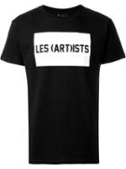 Les (art)ists Lettering Logo T-shirt