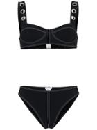Ack Ana Due Stitch Detail Bikini - Black