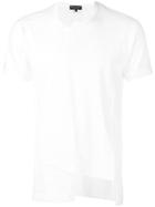 Comme Des Garçons Homme Plus Asymmetric Short-sleeve T-shirt - White