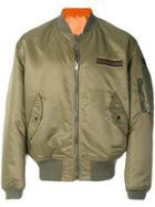 Kent & Curwen Sheen Bomber Jacket - Green
