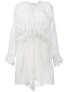 Zimmermann Broderie Anglaise Dress, Women's, Size: 1, White, Cotton/silk