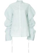Eudon Choi Oversized Sleeves Shirt - Green