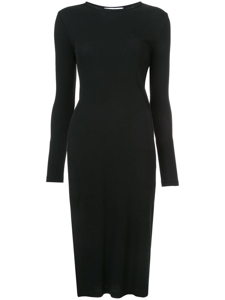 Rosetta Getty Side Slit Blouse - Black