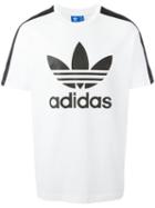 Adidas Originals Logo Print T-shirt, Men's, Size: Xl, White, Cotton