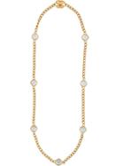 Chanel Vintage Crystal Strand Necklace, Women's, Metallic