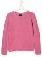 Ralph Lauren Kids Teen Round Neck Sweater - Pink