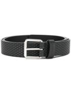 Emporio Armani Classic Style Belt - Black
