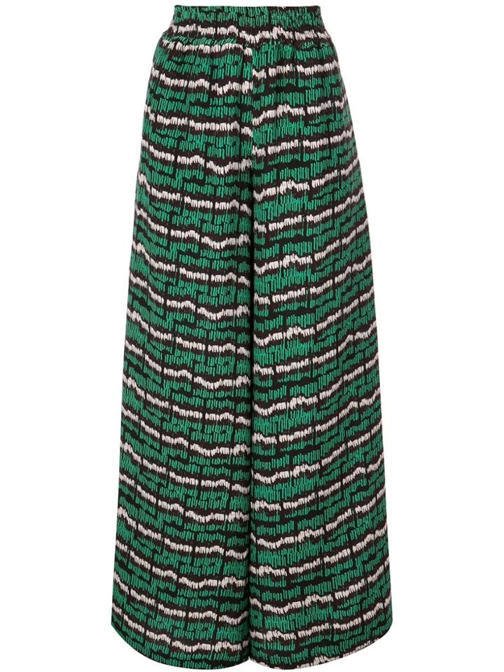 Rianna + Nina Wide Leg Trousers - Green