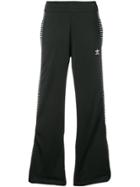 Adidas Wide Leg Track Trousers - Black