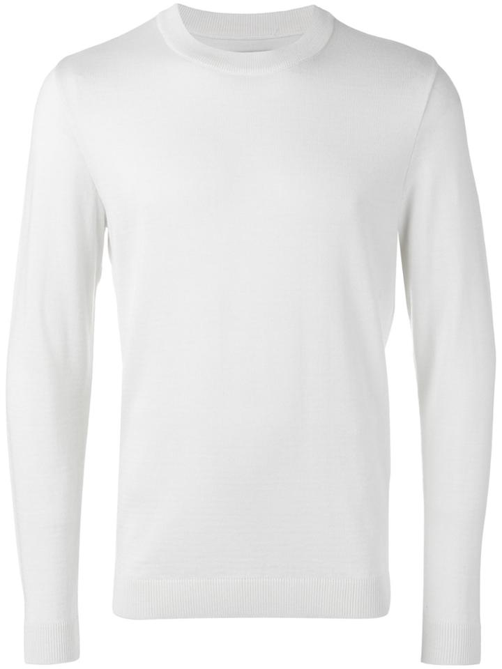 A Kind Of Guise Crew Neck Jumper - White