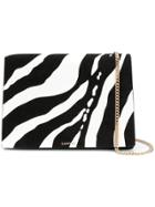 Lanvin Zebra Pattern Shoulder Bag - Black