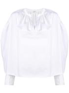 Isabel Marant Étoile Otto Balloon Sleeve Shirt - White