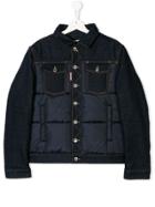 Dsquared2 Kids Dsquared2 Kids Dq02wld00s3 Blue Synthetic->polyamide