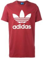 Adidas Originals Original Trefoil Logo T-shirt, Men's, Size: Medium, Red, Cotton