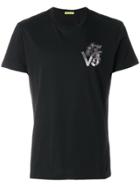 Versace Jeans Vj Print T-shirt - Black