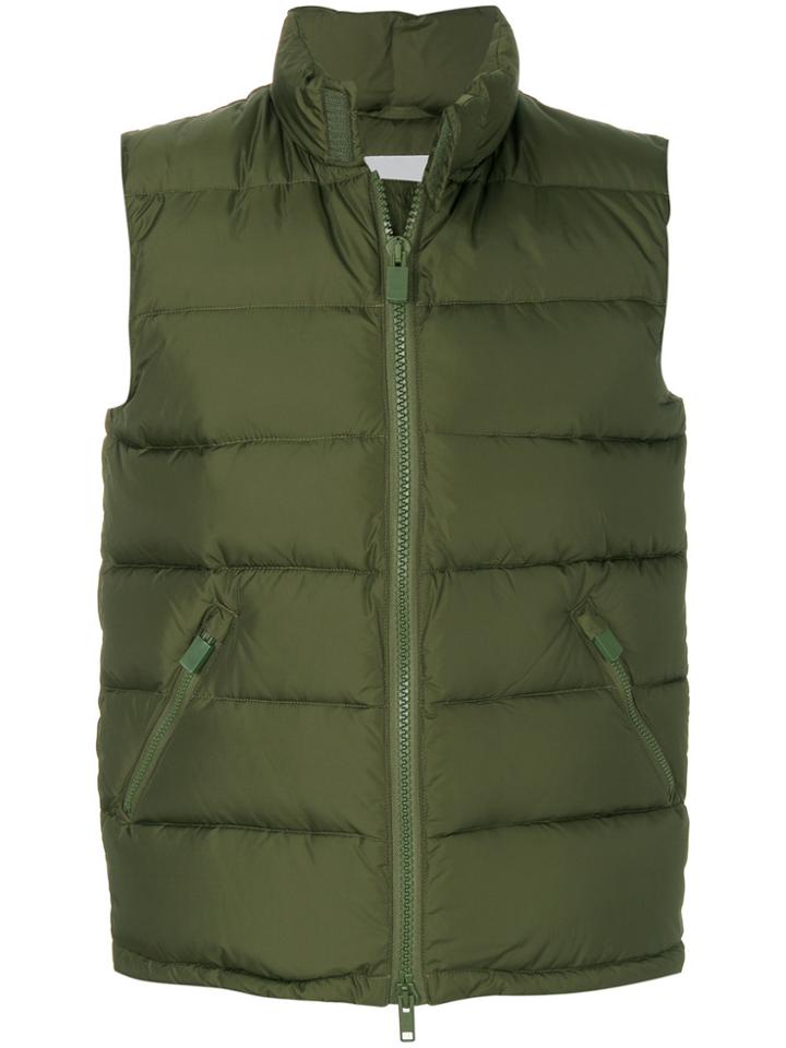 Aspesi Padded Gilet - Green